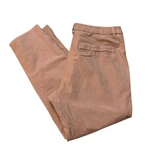 Lululemon Men’s Rose‎ Gold Flat Front Pockets Straight Leg Chino Pants Size 34